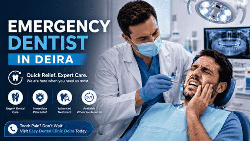 Easy Dental Clinic provide emergency dental care