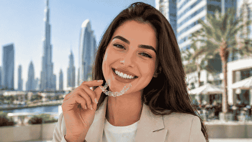 dentist will make a custom aligner just for you