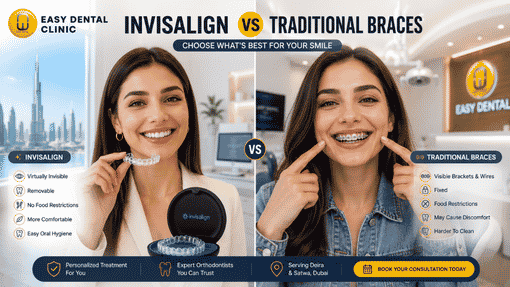 Invisalign In Dubai vs Traditional Braces — Which Is Better