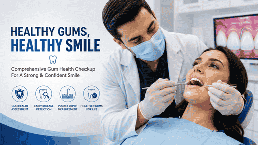 Many problems with teeth and gums