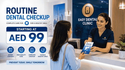 Routine Dental Checkup at AED 99 — What You Get