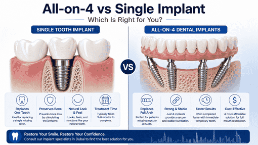Single tooth implant