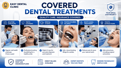 What Does Dental Insurance in Dubai Typically Cover