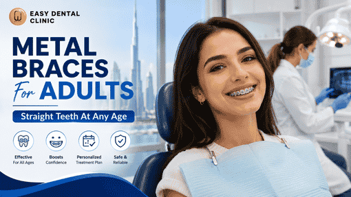 metal braces suitable for adults
