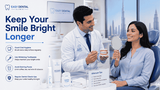 How Long Does Teeth Whitening Last in Dubai