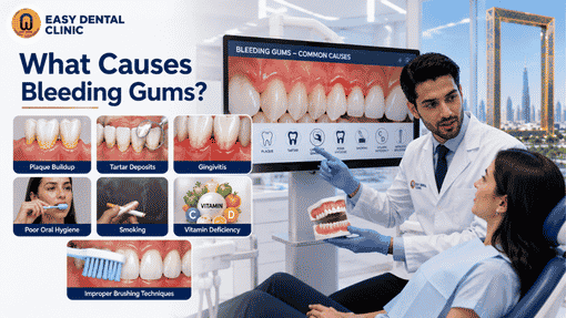 How to Stop Bleeding Gums in Dubai