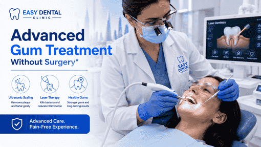 Moderate gum disease