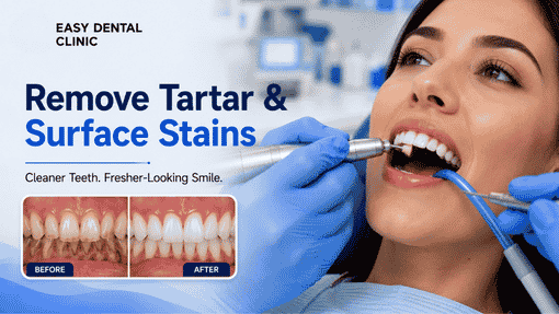 Professional teeth cleaning